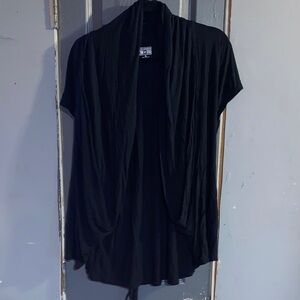 Converse Black Drape Blouse
